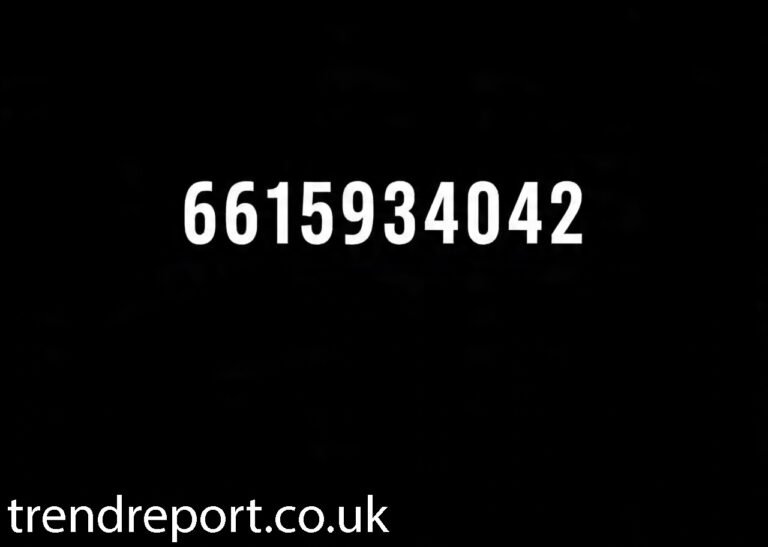 6615934042: Who’s Calling and Why It Matters More Than You Think