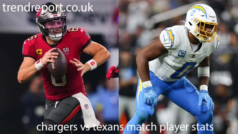 Chargers vs Texans Match Player Stats: What the Numbers Really Tell Us